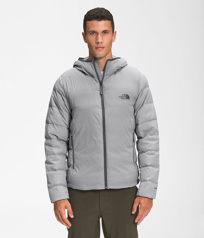 The North Face Mens Puffer Jacket Castleview 50/50 560CPAFJV - Grey